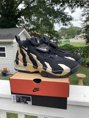 Nike Air Dt Max '96 Size 9.5 Black Vegas Gold HM9236-001 Custom