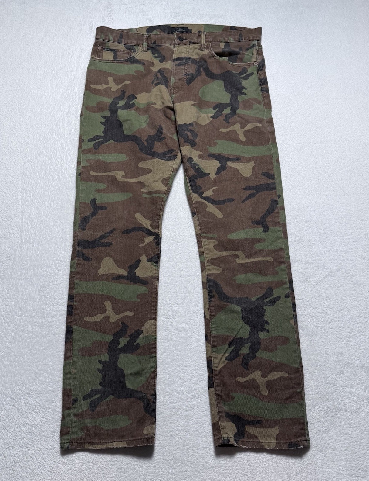 Mens 34x32 Varick Slim Straight Denim Pants