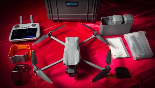 DJI Air 3S Fly More Combo With RC2 Controller – 1-Year Asurion Protection & Waterproof Hard Case Included