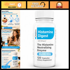 Histamine Digest DAO 30,000 HDU - 120 Caps - ...