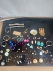 LOT Vintage Estate COSTUME JEWELRY  Earrings, pendants, watches