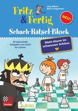 Fritz&Fertig Schach-Rätselblock: Mattalarm im schwarzen Schloss, Jörg Hilbe ...