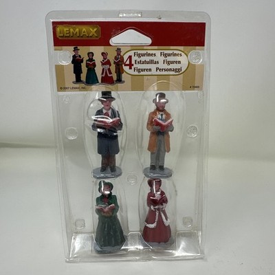New Lemax 72403 Figurines Christmas Harmony Accessories Holiday 2007 Set of 4