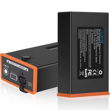 2 Pack Power Mag Battery for Moultrie Edge USB-C Solar 6.7Ah