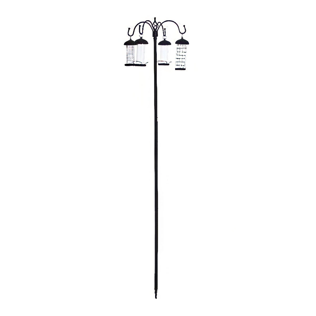 ChapelWood Complete Quartet Bird Feeding Station with 4  feeders