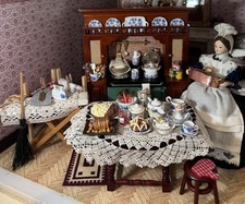 Dollshouse 1/12 Scale Reutter Kitchen Set with Accessories for Dolls House