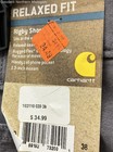 NWT Men's CARHARTT Gray Rigby Shorts - Size 38 — photo 4