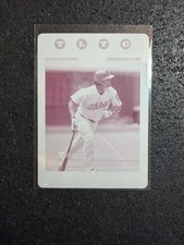 2008 Topps Eric Chavez Magenta Printing Plate #1/1 Athletics #629