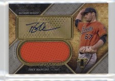 2017 Topps Triple Threads Silver 45/75 Trey Mancini #UAJR-TM Rookie Auto RC 1ek2