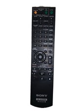 Genuine OEM Sony Remote Control RM-AAU057 AV System Tested Works cleaned Used