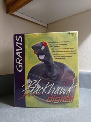 Gravis Blackhawk Digital Joystick Game Controller For Windows 95 & 98 + Game CD