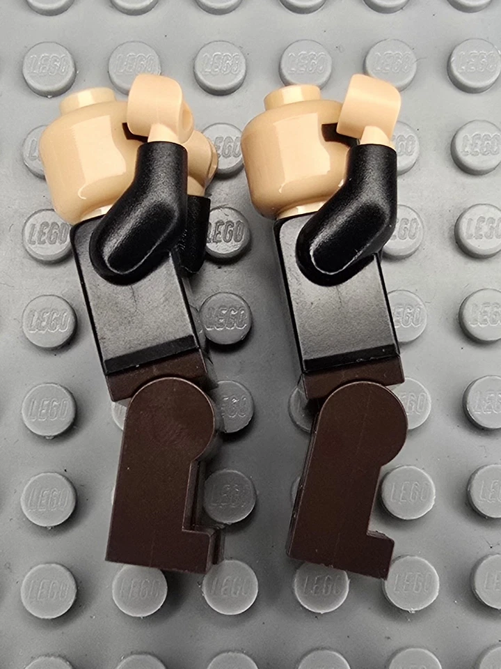 Lego El Llanero Solitario Minifigura TLR001 TLR010 Traje Sucio y Limpio Foto 4 de 4