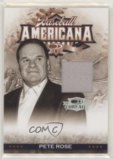 2008 Donruss Threads Baseball Americana Materials 12/250 Pete Rose #BA-6 7xr