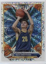 2023-24 Topps Chrome Speckle Refractor 262/299 Ben Sheppard #83 02fc