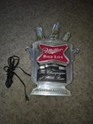 VINTAGE MILLER HIGH LIFE LIGHTED BUCKET BEER BOTTLES LIGHT SIGN DISPLAY