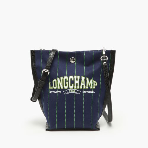 Longchamp Essential XS University Canvas Crossbody Bag Pouch ~NIP