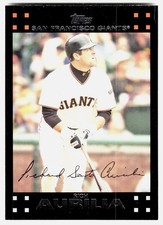 2007 Topps #141 Rich Aurilia - NM+