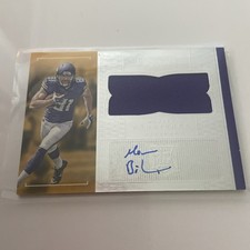 2016 DONRUSS SIGNATURE ROOKIE JERSEY AUTO MORITZ BOHRINGER VIKINGS RPAAutograph 