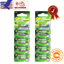 GP Batteries A27 12 V 27 A MN27 V27 A 12 Volt, 10 Pieces 2 Packs of 5 