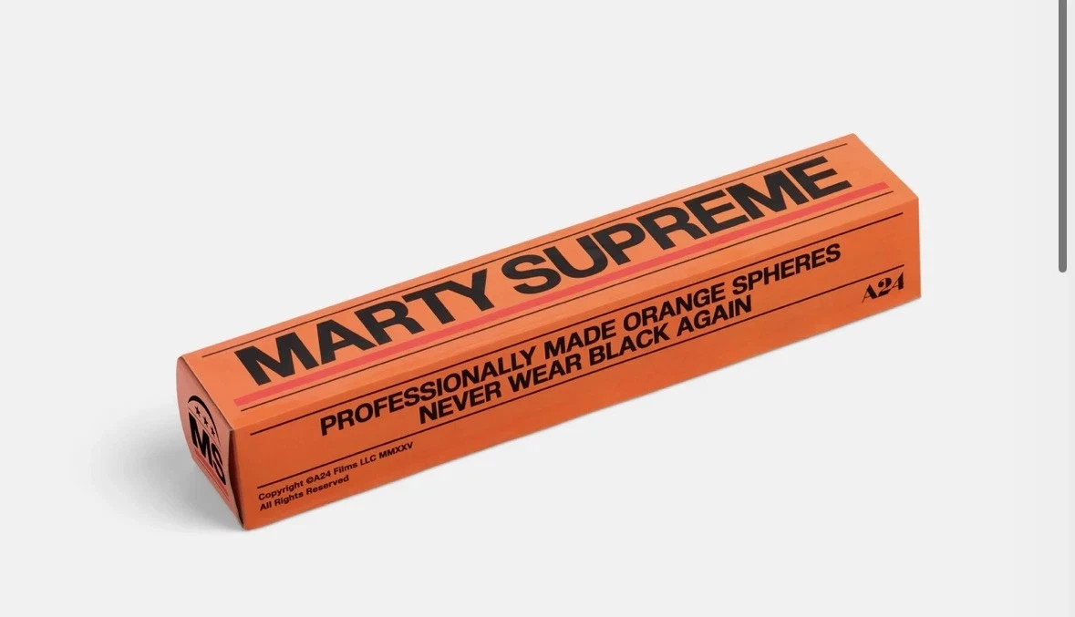 A24 MARTY SUPREME フリスビー Marty Supreme A24 Championship Ping Pong Table Tennis Balls 6 Pack