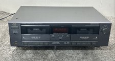 JVC TD-W305 Dual Cassette Tape Deck Auto Reverse No Remote 5585     