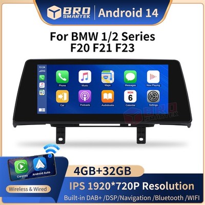 Für BMW 1er F20 F21 2er F23 NBT 10.25'' IPS Android 14 Autoradio CarPlay DAB+ GPS