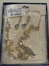 Paxuan Wedding Bridal Bridesmaid Austrian Crystal Rhinestone Jewelry Set