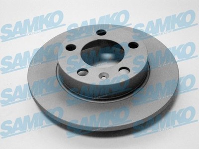 2x SAMKO A1441PR Bremsscheiben Hinten für VW Golf IV Schrägheck (1J1) 230mm