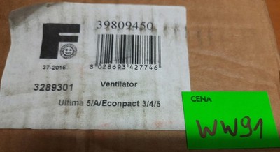 Ferroli 39809450 3289301 Ultima 5 Econcept 3/4/5 Maxima 24V Lüfter 