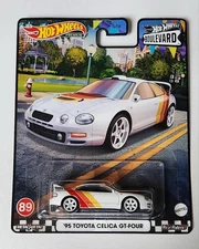 2023 Hot Wheels Premium Boulevard #89 1995 Toyota Celica GT-Four Collectible