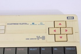 Canon MSX V-8 Home Computer White Console Only Japan Import UNTESTED RARE