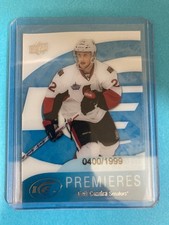 2011-12 UPPER DECK ICE PREMIERES ROOKIE Erik Condra Rookie 0400/1999 Ottawa