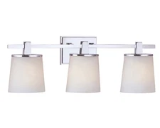 Dolan Designs 3783-26 Ellipse 3 Light 24 inch Chrome Bath Vanity Wall Light