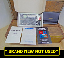 Grundig Traveller II AM/FM/MW/SW Alarm Clock Travel 7-Band Radio Vintage NEW