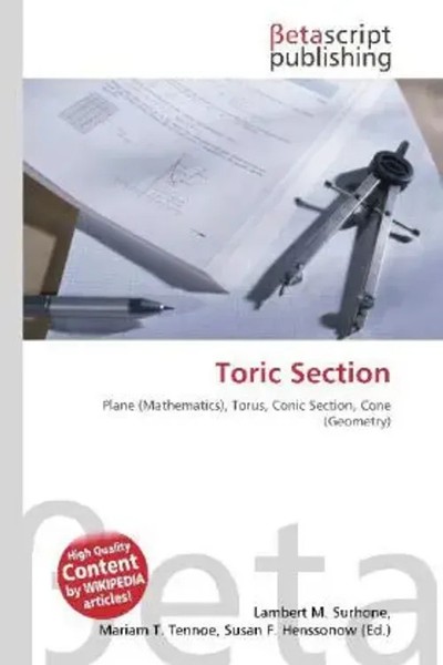 Lambert M. Surhone (U. A.) | Toric Section | Taschenbuch | Englisch (2026)-image