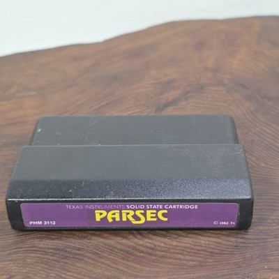 TI-99/4A Parsec PHM 3112 Texas Instruments Cartridge Tested/Untested