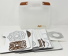ArtBin Magnetic Die Storage Case With 11 Sheets Lot Of Metal Cutting Dies
