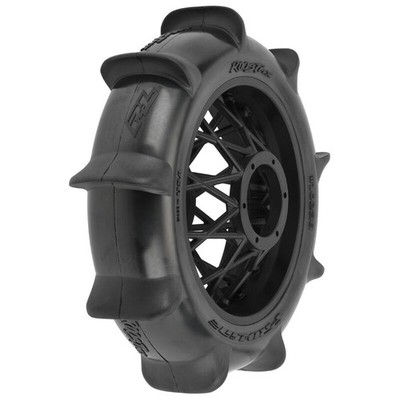 Proline PRO1023810 Roost MX Sand/Snow Paddle Motorradreifen montiert auf schwarz