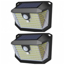Solar Outdoor Lights 178 LEDs, Motion Sensor, 3 Modes, Waterproof for Garden