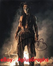 JOHNNY DEPP... The Lone Ranger 's Tonto - SIGNED