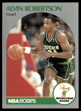 1990-91 Hoops Alvin Robertson Milwaukee Bucks #182