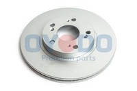 2X Oyodo Bremsscheibe 30H4041-OYO FüR Honda Civic 8 Hatchback FN FK FR 5 BE RN
