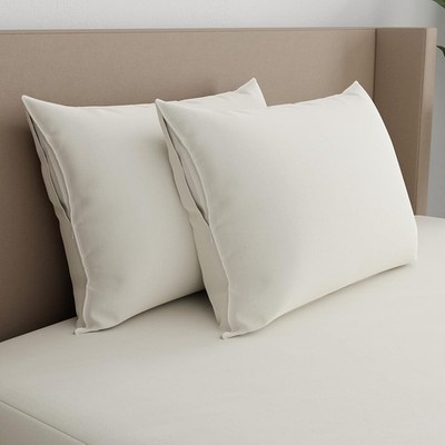 AllerEase Organically Grown Soft Cotton Allergy Defense Zippered Pillow