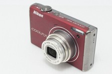 Nikon COOLPIX S640 Compact Digital Camera Prime Red With Box From Japan