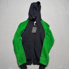 Nike Hoodie Sz XS Womens Full Zip Hooded Sweatshirt Swoosh Athletic Workout Gym