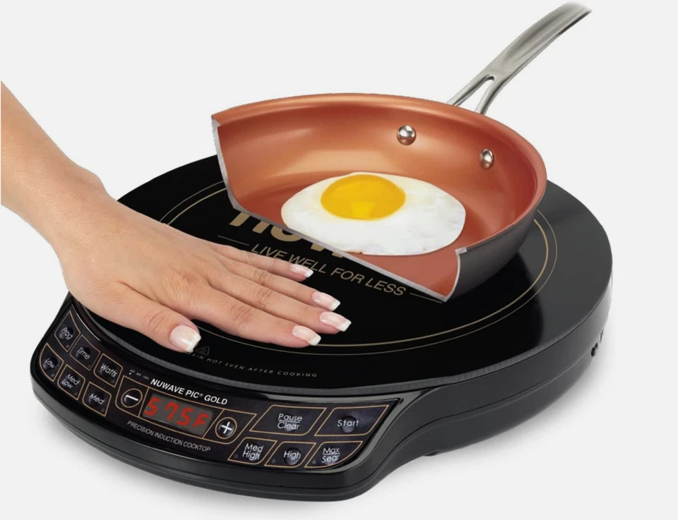 Precision Nuwave 30211 BR PIC Gold Portable Precision Induction Cooktop * NEW - Image 3 of 4