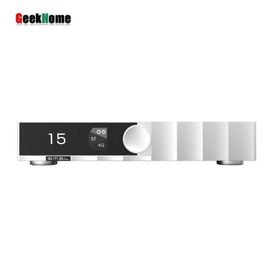 SMSL PA400 GaN Power Amplifier Stereo HiFi Audio Amp PGA2311 Volume Control gh2
