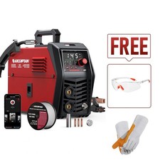 ARCCAPTAIN MIG145 Pro 145A 3IN1 Gasless Flux Core Welder Synergy APP Control Kit