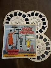Walt Disney Mary Poppins  3 Reels for Gaf View Master film / reel