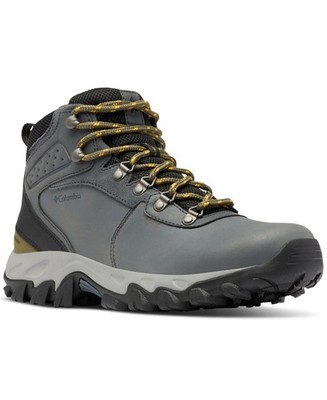 Columbia Newton Ridge Plus II Men's Waterproof Hiking Boots 17US Graphite Black